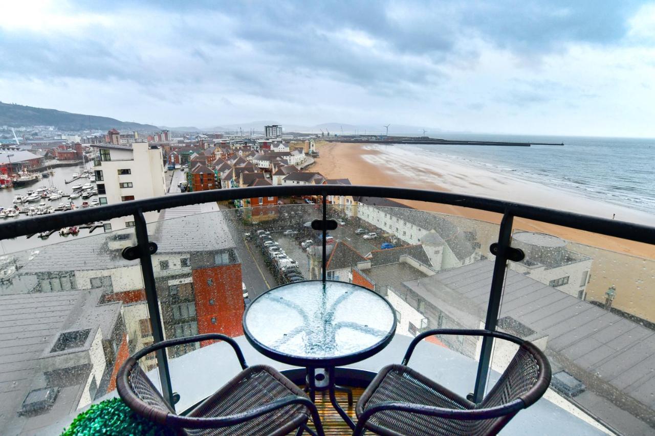 Meridian Quay Apartments, By Jsw Short Stay Swansea Eksteriør bilde